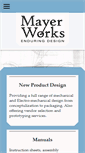 Mobile Screenshot of mayerworks.com